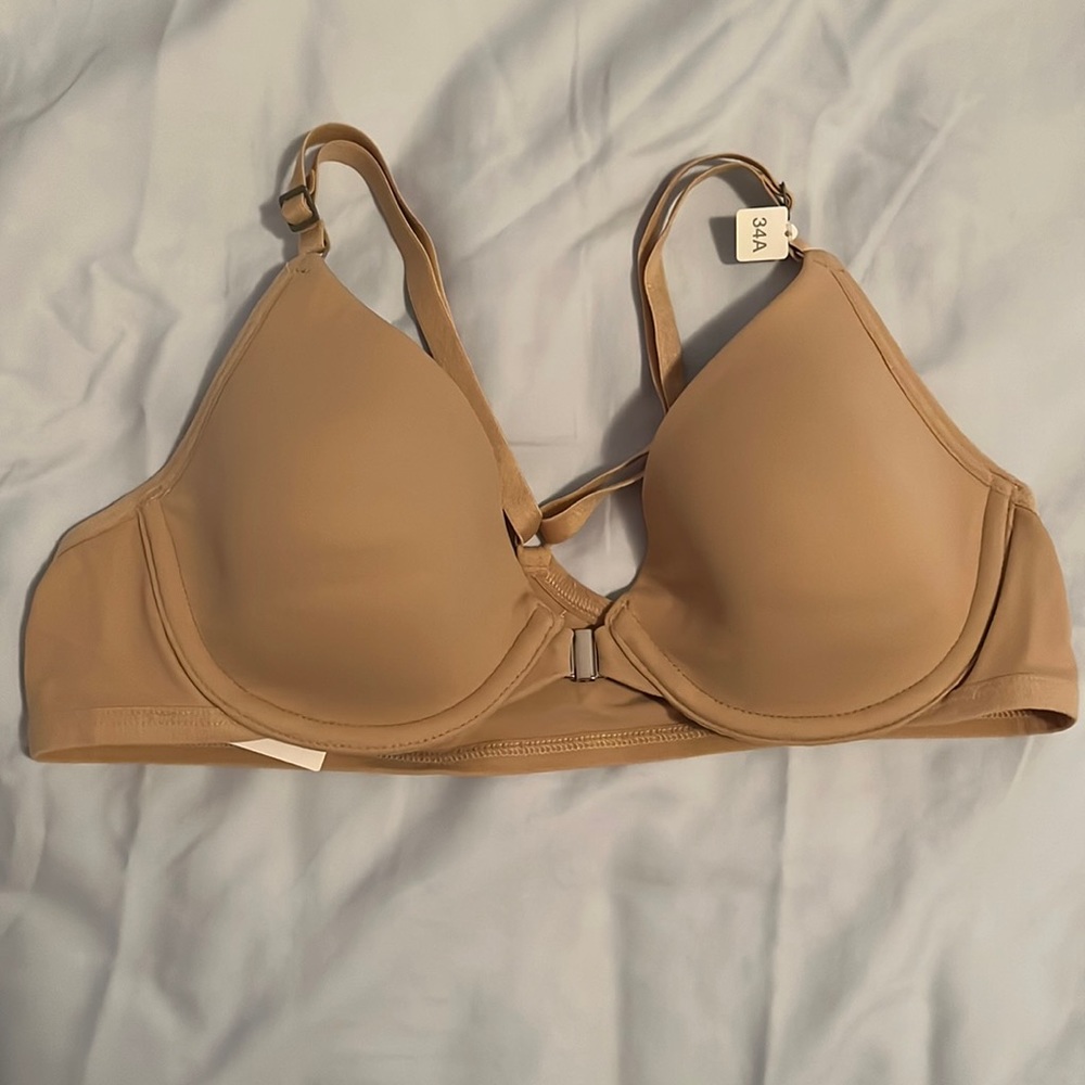 GAP Lightly Lined Racerback T-shirt Bra 34A